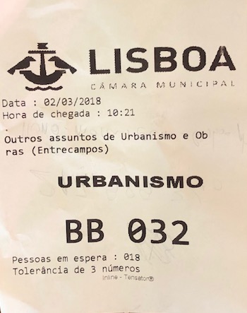 crowdfunding à Lisbonne immobilier camara municipal urbanismo